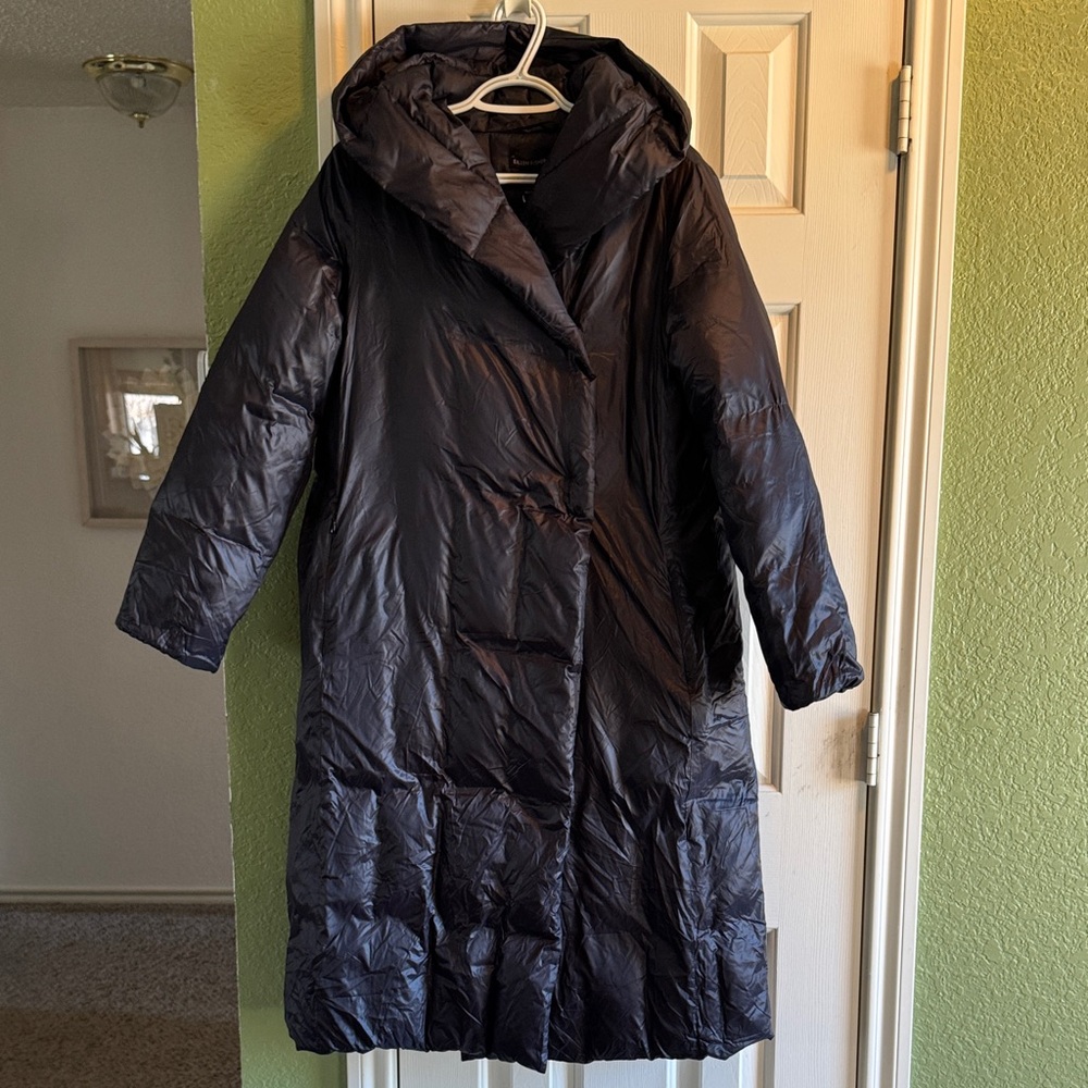 Eileen Fisher Shawl Hoodie coat